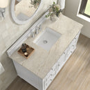 James Martin Lorelai 48" Single Bathroom Vanity, Bright White
