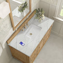 James Martin Lorelai 48" Single Bathroom Vanity, Light Natural Oak