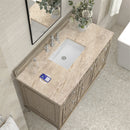 James Martin Lorelai 48" Single Bathroom Vanity, Whitewashed Oak