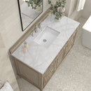 James Martin Lorelai 48" Single Bathroom Vanity, Whitewashed Oak