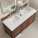 James Martin Lorelai 60" Double Bathroom Vanity, Mid-Century Walnut