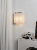 Lorelei Rippled Glass Curtain Wall Sconce