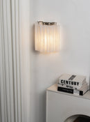 Lorelei Rippled Glass Curtain Wall Sconce