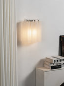Lorelei Rippled Glass Curtain Wall Sconce
