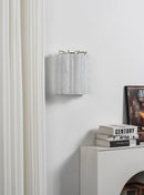 Lorelei Rippled Glass Curtain Wall Sconce