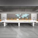 Lynix · White Conference Room Table