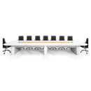 Lynix · White Conference Room Table