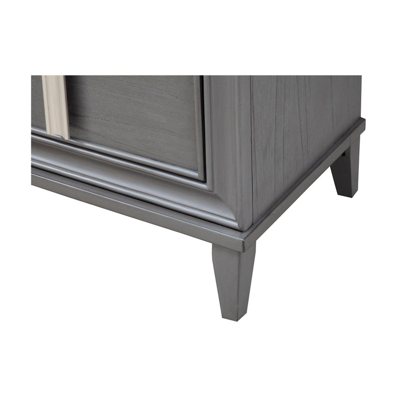 Lorraine Nightstand, Dark Grey