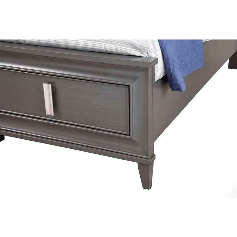 Lorraine Storage Bed, Dark Grey