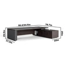Taplin · Modern L-Shaped Executive Desk