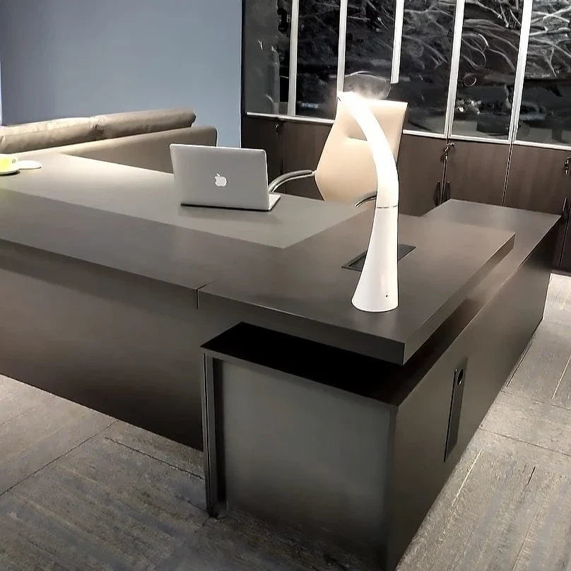 Taplin · Modern L-Shaped Executive Desk, photo 5 of 9