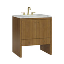 James Martin Hudson 30" Single Bathroom Vanity, Honey Oak