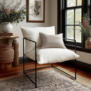 Modern Lounge Chair with Removable Cushion by Decor Steals