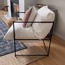 Modern Lounge Chair with Removable Cushion by Decor Steals