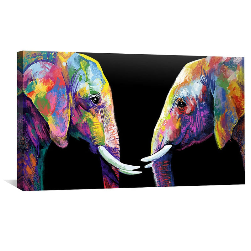 Love and Tusks Canvas