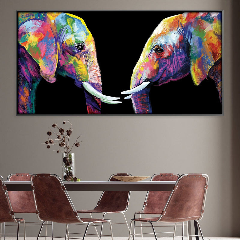 Love and Tusks Canvas