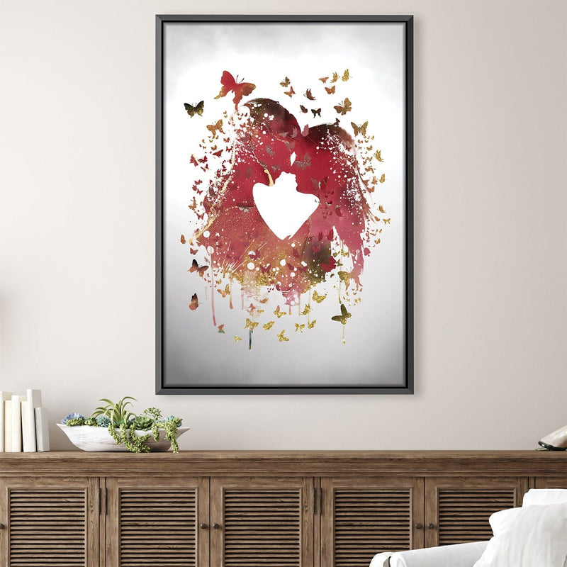 Love in the Butterflies Canvas