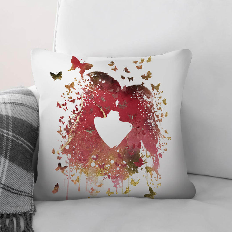 Love in the Butterflies Cushion