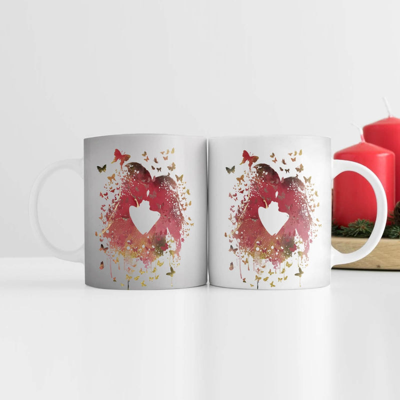 Love in the Butterflies Mug