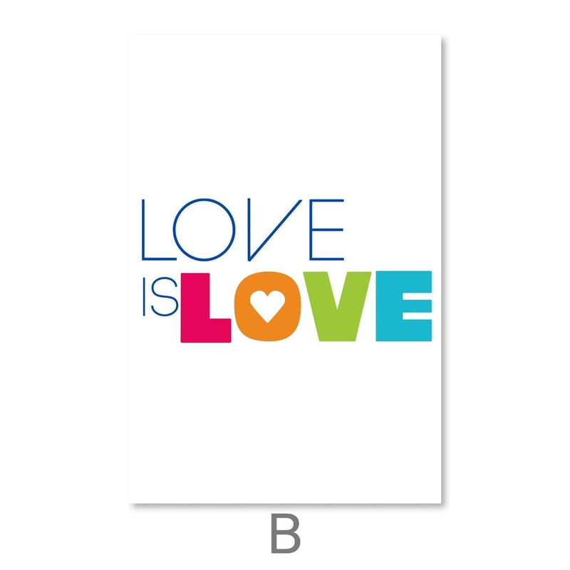 Love is Love Canvas