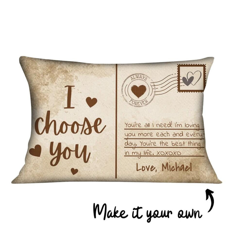 Love Postcard Cushion