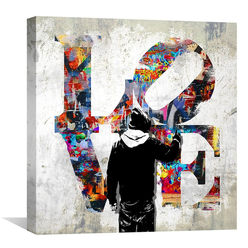 Love Symbol Canvas