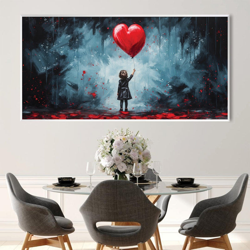 Love through the ruin Canvas