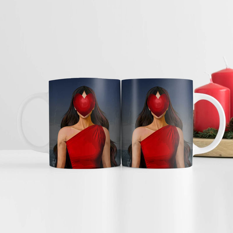 Love Wear a Red Dress Mug