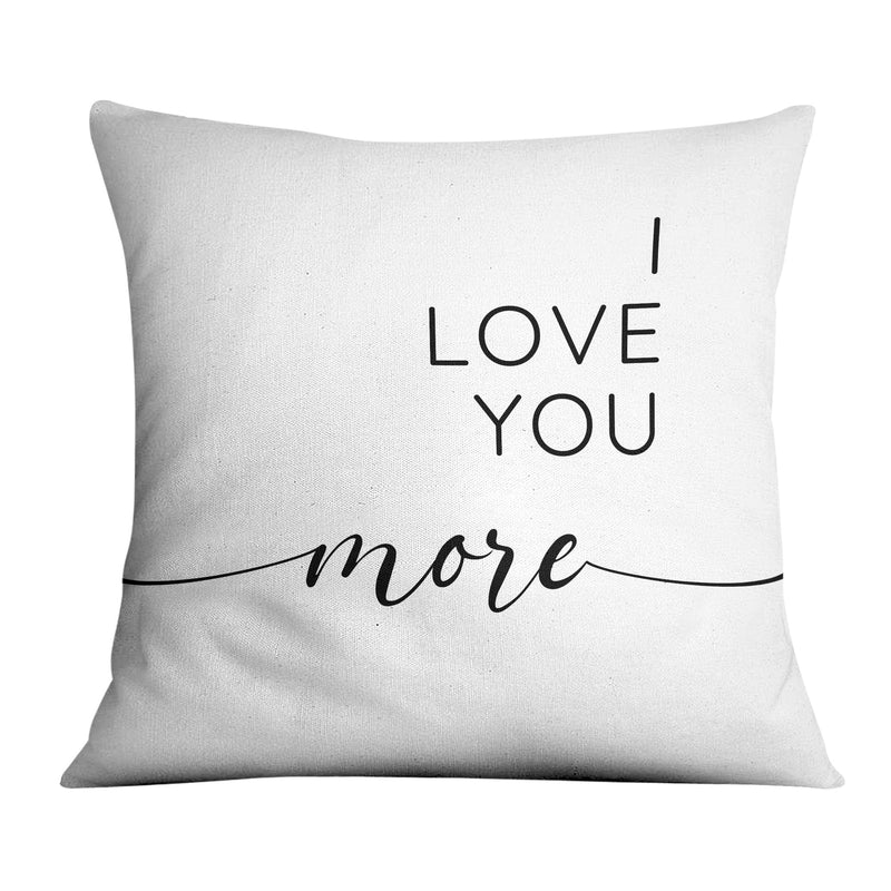 Love you More & Most Cushion