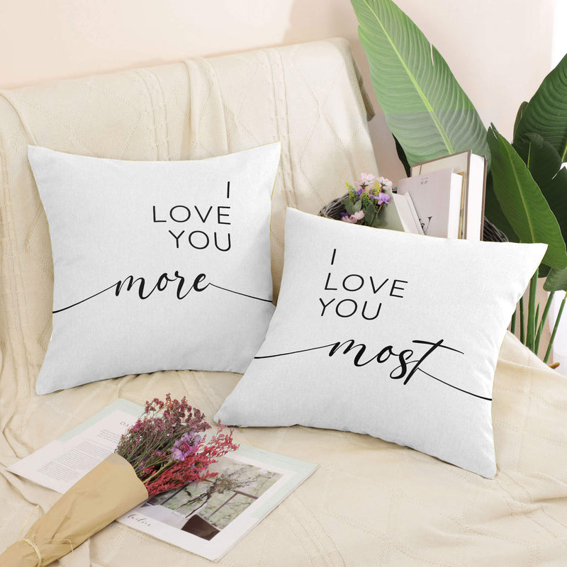 Love you More & Most Cushion