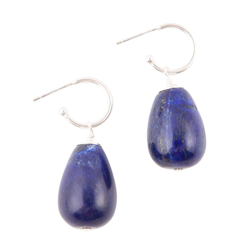 Lovely Lapis Drop Earrings