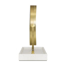 Brooklyn LED Lighted Makeup Mirror with Magnification & Marble Tray