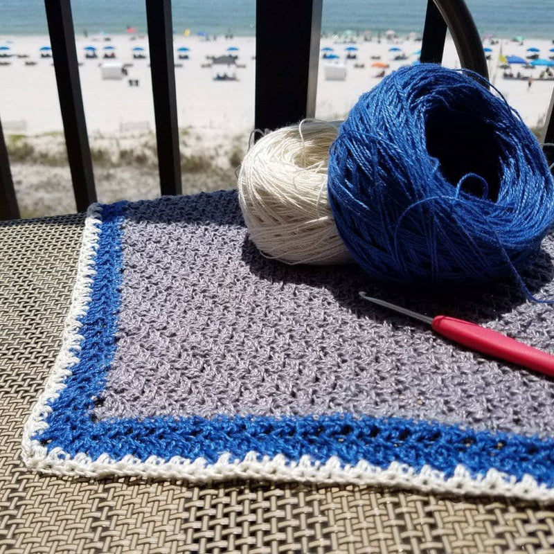 Low Tide (Stingray) Shawl Crochet Pattern