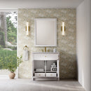 James Martin Bellshire 36" Single Bathroom Vanity, Bright White
