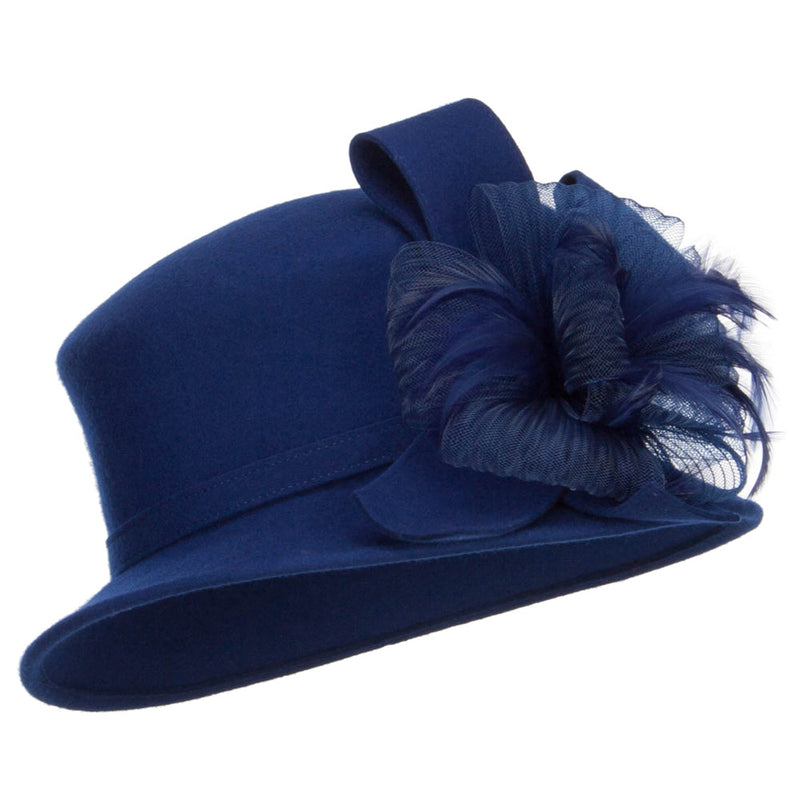 Big Loops Wool Felt Fashion Hat