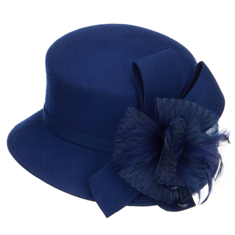 Big Loops Wool Felt Fashion Hat
