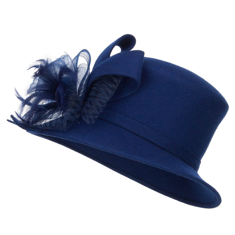 Big Loops Wool Felt Fashion Hat