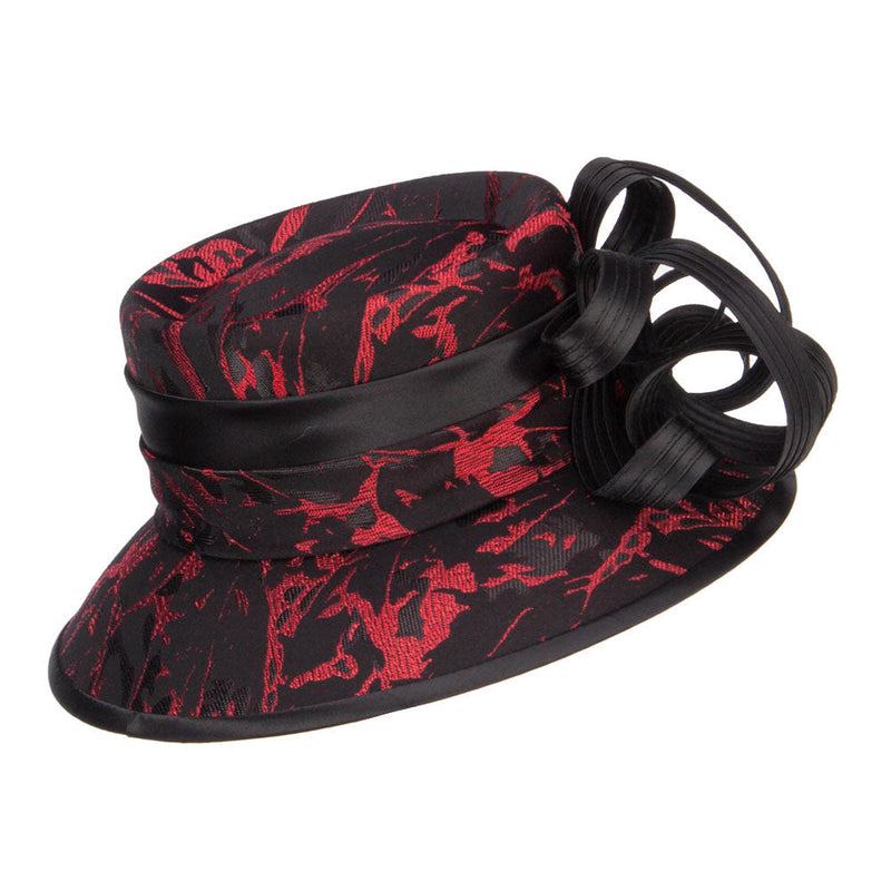Telescope Crown Fashion Organza Hat