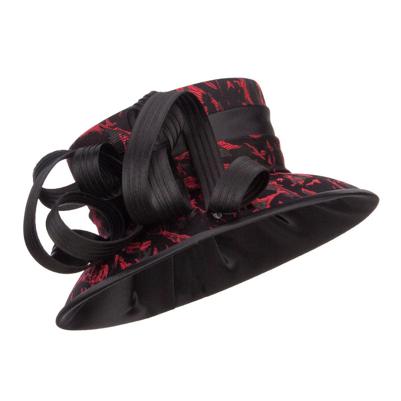 Telescope Crown Fashion Organza Hat