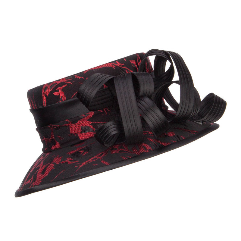 Telescope Crown Fashion Organza Hat