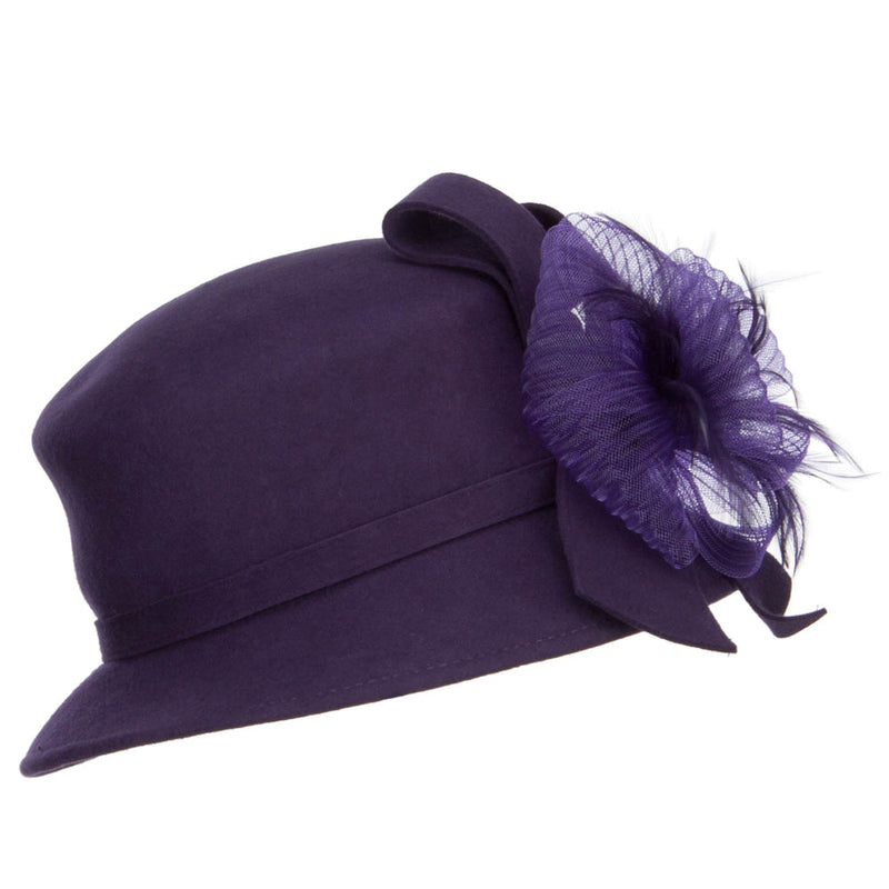 Big Loops Wool Felt Fashion Hat