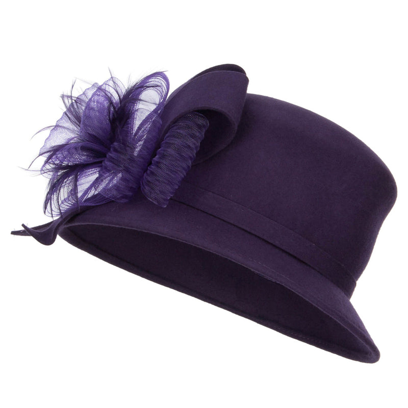 Big Loops Wool Felt Fashion Hat