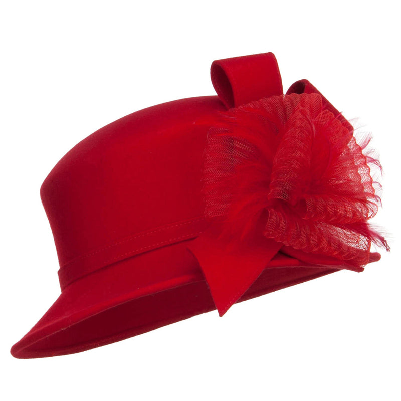 Big Loops Wool Felt Fashion Hat