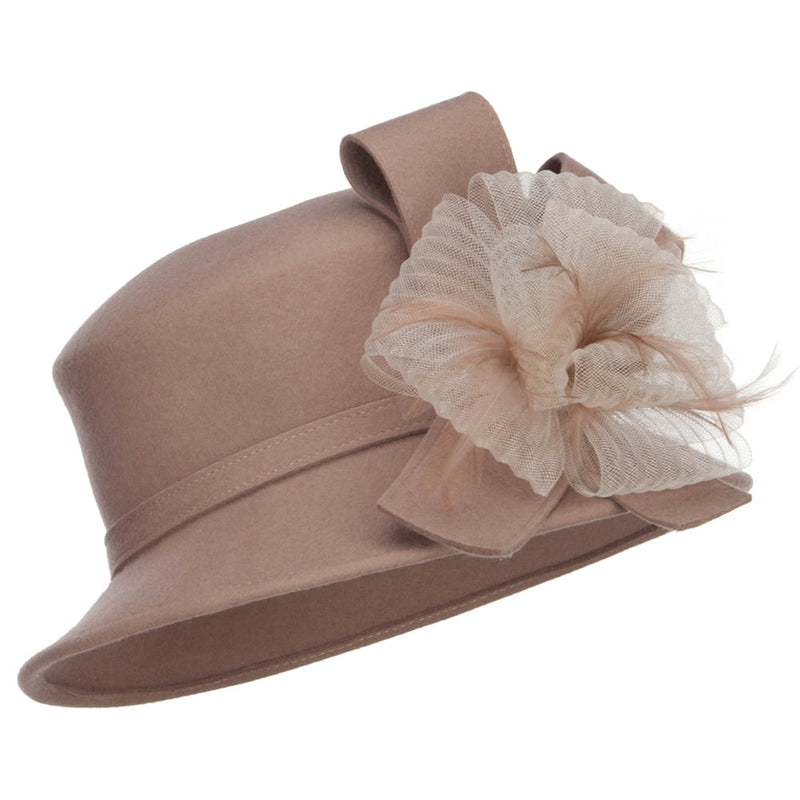 Big Loops Wool Felt Fashion Hat