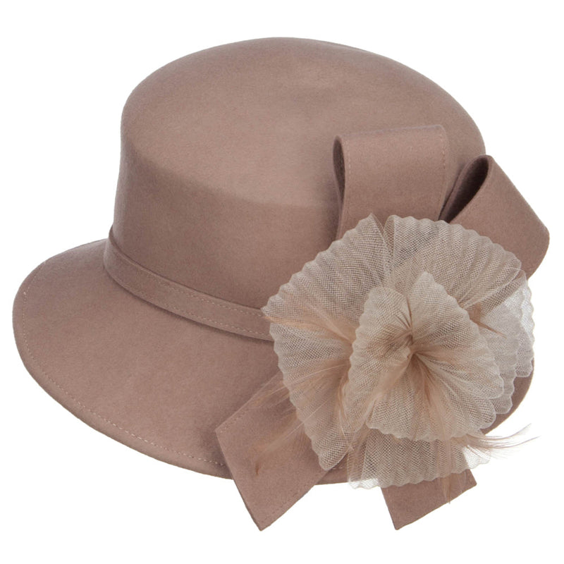Big Loops Wool Felt Fashion Hat