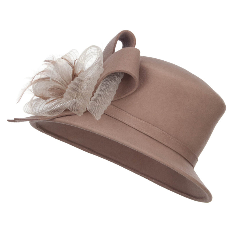Big Loops Wool Felt Fashion Hat
