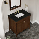 James Martin Kinnsden 36" Single Bathroom Vanity, Sable Oak