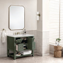 James Martin Breckenridge 36" Single Bathroom Vanity, Smokey Celadon