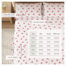 Turkish Cotton Christmas Flannel Sheet Set - Whittaker Collection by Great Bay Home