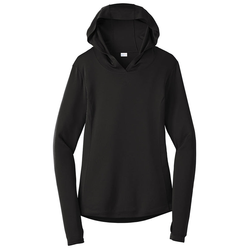 Ladies Big Size PosiCharge Hooded Pullover